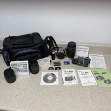 Canon EOS Rebel DS6041 DSLR Camera Bundle 18-55mm and Zoom Lens EF 75-300mm