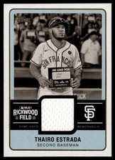 2025 Topps Series 1 THAIRO ESTRADA RICKWOOD FIELD RELIC #RWR-TES