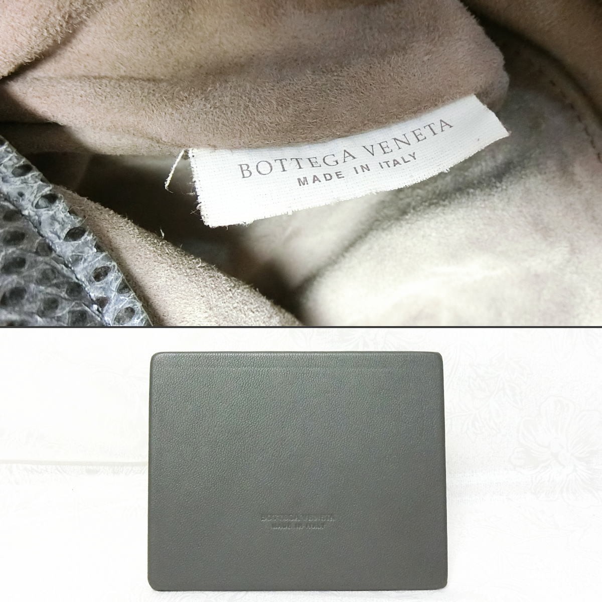 Bottega Veneta Intrecciato Nappa Ayers Tote Gray Leather thumbnail 6