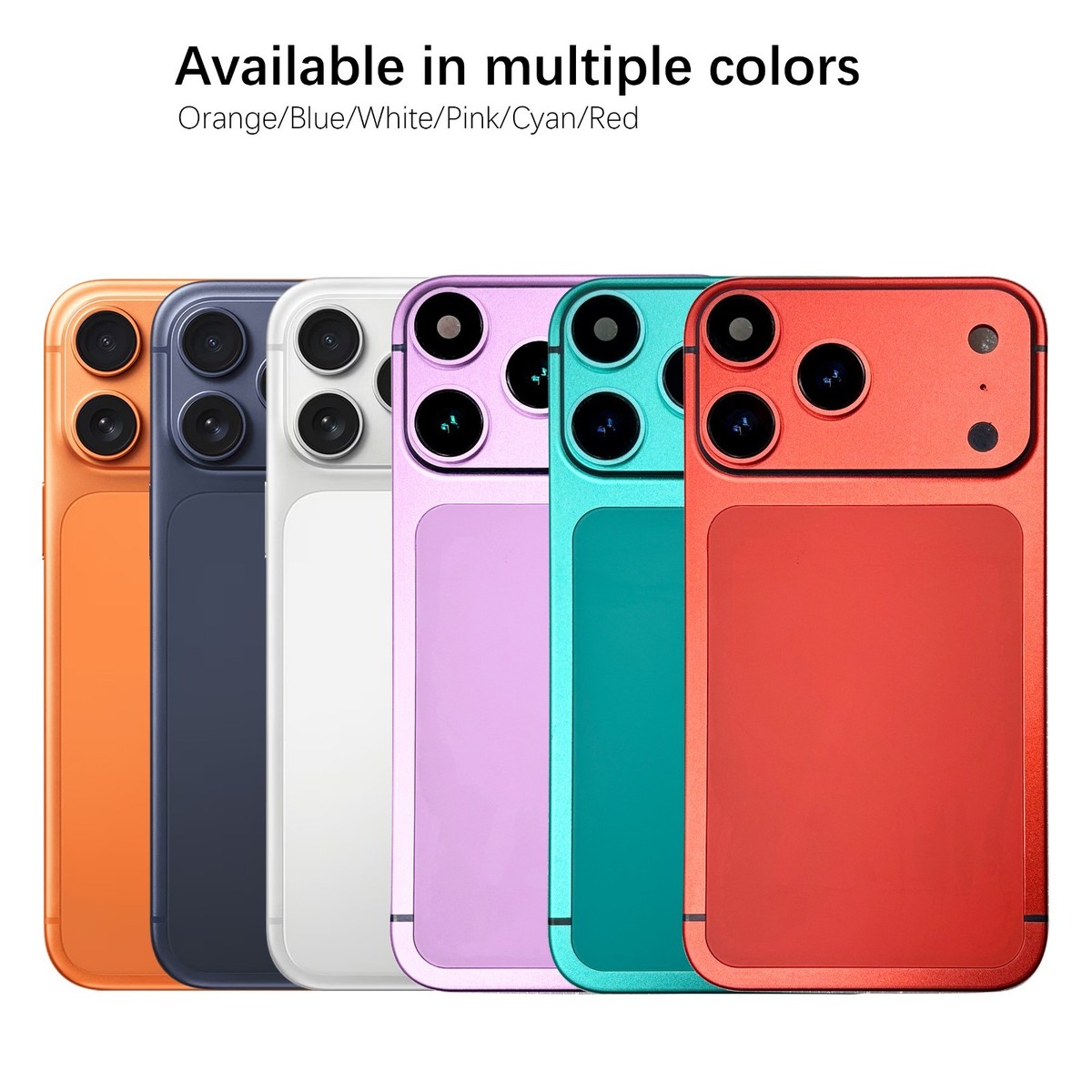 iPhone17 Pro風iPhone XR カスタム品 Back Cover Housing DIY Kit for iPhone XR to 17 Pro Conversion | eBay
