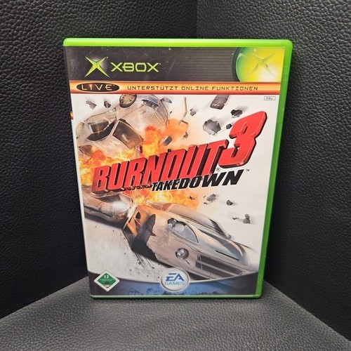 Xbox Burnout 3 Takedown • Zustand Sehr Gut • Ink. Anleitung • OVP • Microsoft • - Afbeelding 1 van 5