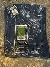 NEW Liberty Bib Overalls Denim Men s 34x28
