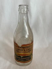 c1915 Pentucket Lemon & Lime Wood Dunnells Co. Haverhill, Mass. Soda Bottle