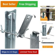 Fence Wire Twister for T Post Clips, Time Saver Barb Wire Fence Tools Easy to...