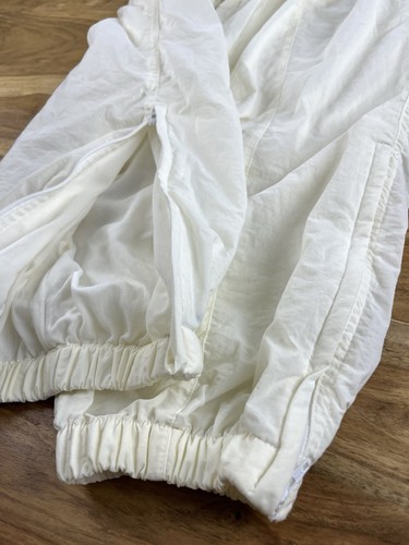VTG 90s Nike Challenge Court Off White Windbreaker Tennis Pants Mens Sz Med - Picture 7 of 20