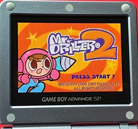 Mr. Driller 2 Game Boy Advance Nintendo GBA Authentic Nice Condition Harder Find