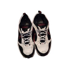 Size 11 - Nike Air Monarch IV White Black Red
