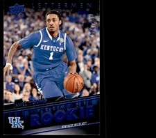 2014-15 Upper Deck Lettermen James Young Rookie Blue /499 Kentucky