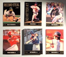 1991 Leaf Gold Rookies,  Bagwell, Ryan, Henderson etc.