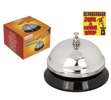 Reception Counter Bell ~ Retro Desktop Service Bell ~ Office Novelty Gift x1