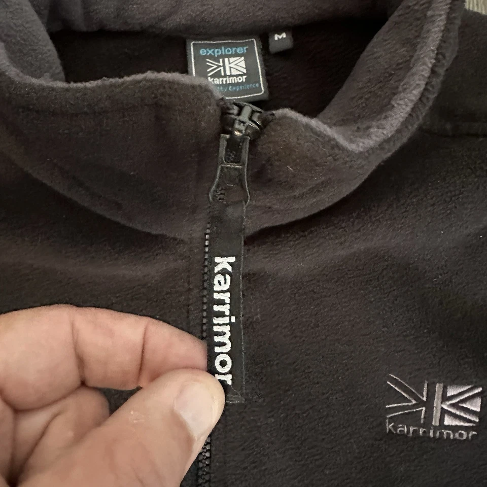 Chaqueta polar negra Karrimor talla M Foto 4 de 4