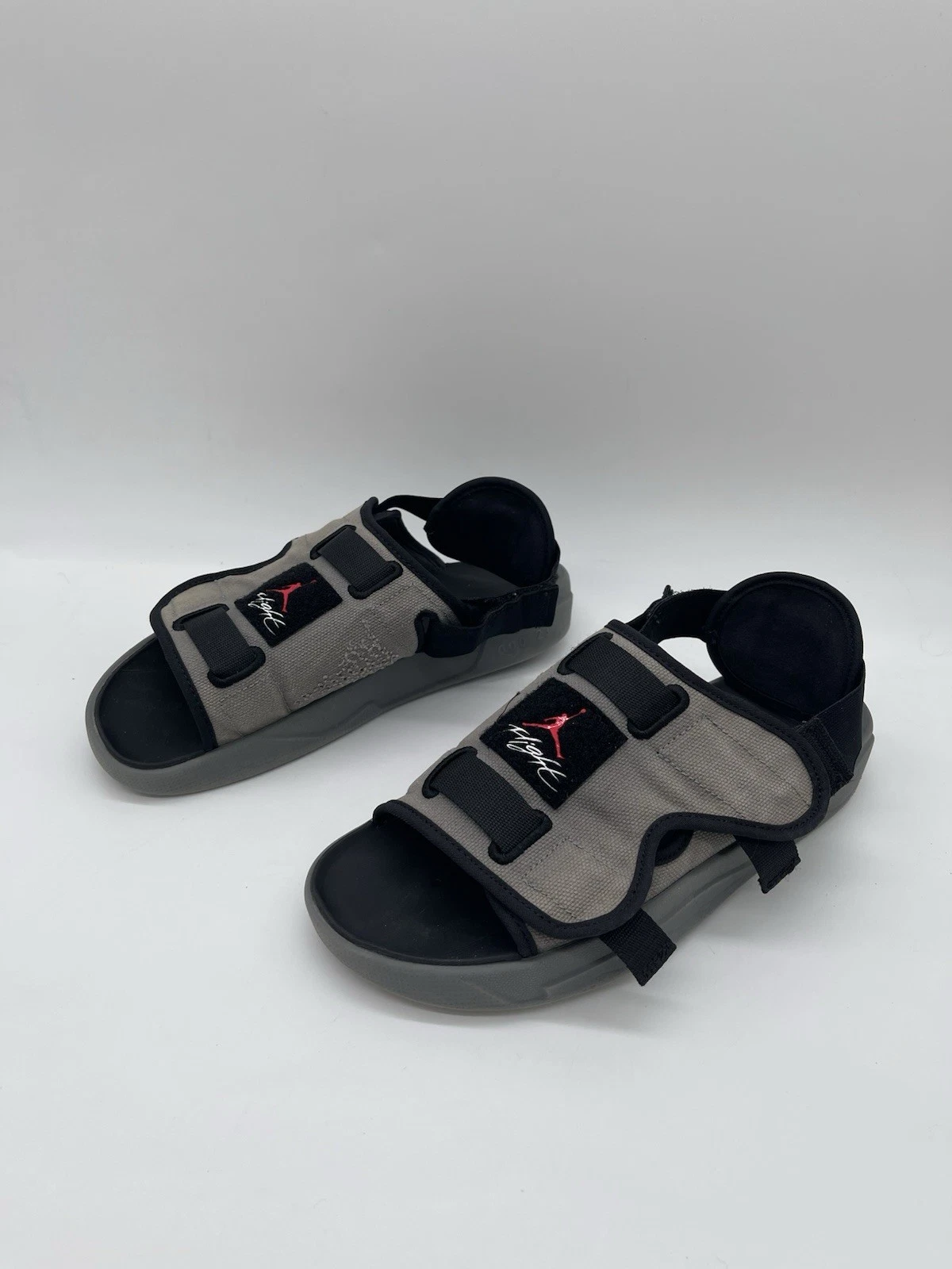 Sandali Nike Air Jordan LS Slides Flight retrò grigio fumo da uomo taglia 10 CZ0791 001