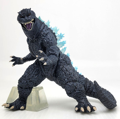 Godzilla 2004 Final Wars Bandai Ultimate Monsters 4'' Figure Clear Blue Spines