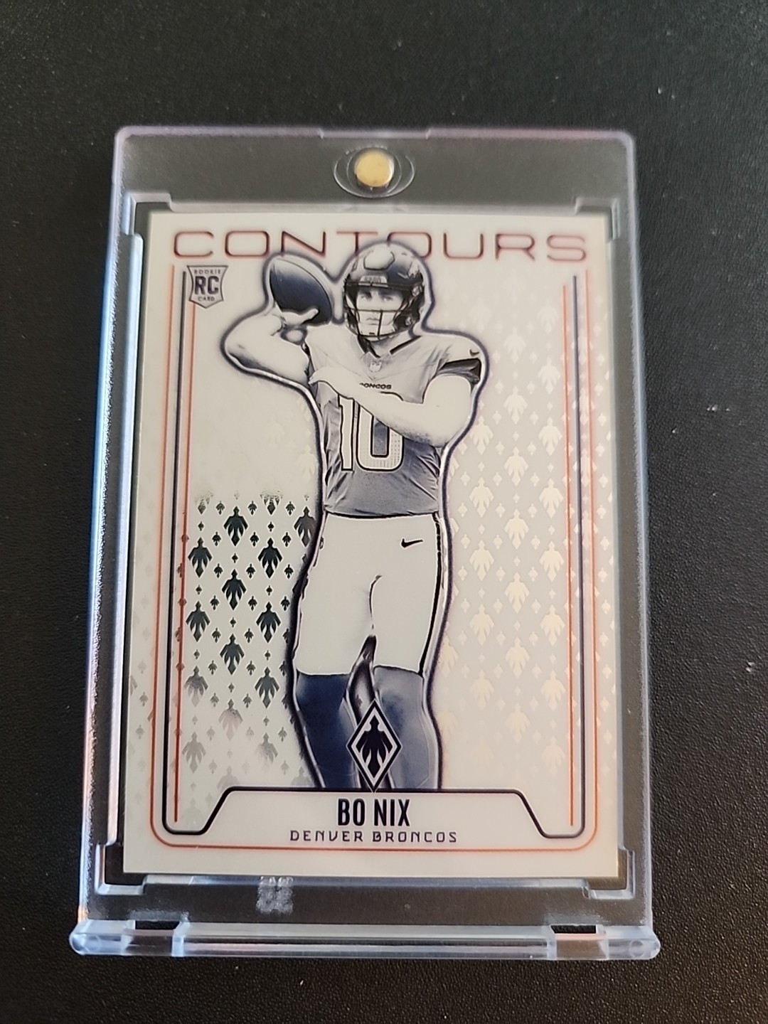 2024 Panini Phoenix - Contours Bo Nix #CON-BNX Hyper (RC)