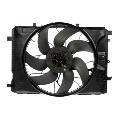 For Mercedes-Benz GLK350 2009-2015 Radiator Fan | Plastic Blade | Brushed Motor