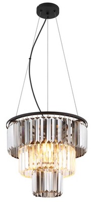 GLOBO H NAXIS Hängeleuchte Metall schwarz matt, 3x E27, 120 cm, rund, IP20, 40 c