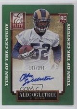 2013 Elite Turn of the Century Rookie Signatures 107/299 Alec Ogletree Auto 6o3