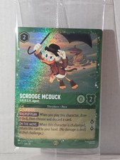 Disney Lorcana Scrooge McDuck - S.H.U.S.H. Agent Promo Foil 36/P3 Sealed