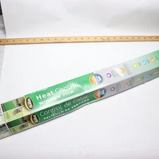 Gila Heat Control 3-in-1 Adhesive Residential DIY Window Film Gray 4' x 15'
