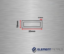 Aluminium Rectangular Tube – 25–100mm – 6063-T6 – Light & Rust-Resistant – DIY