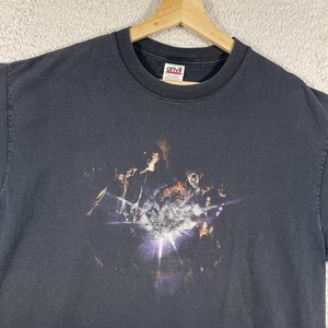 Vintage The Rolling Stones Shirt Adult XL Black A Bigger Bang Tour Y2K Faded USA