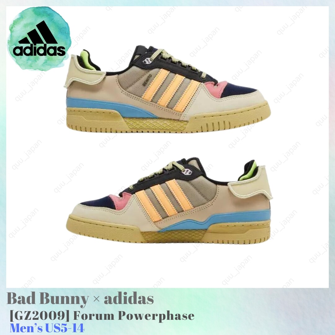 Bad Bunny × adidas Forum Powerphase GZ2009 Men's US5-14 NEW Bad Bunny × adidas Forum Powerphase GZ2009 Men's US5-14 NEW