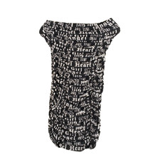 ALMOST FAMOUS Bodycon Ruche Dress Size MEDIUM(8-10) Women Clubwear Knit Pullover