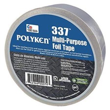 Polyken 3 Aluminum Multi-purpose Plain Foil Tape 337