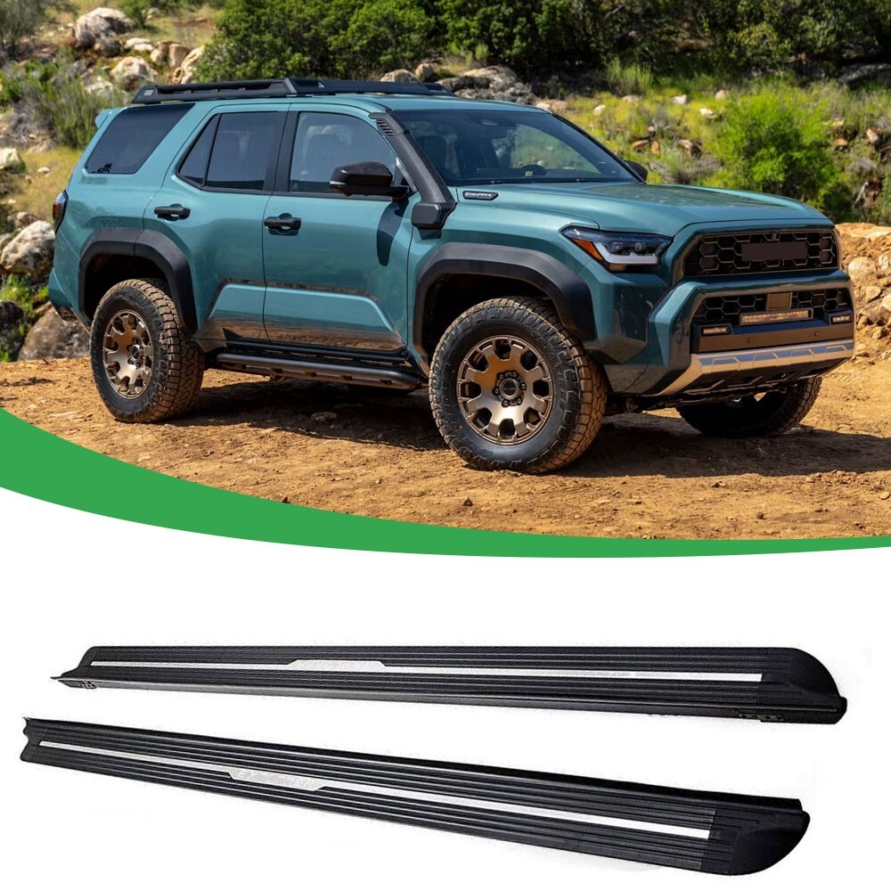 2 Pcs Fixed Pedals Nerf Bar Side Step Pedal Running Board Fits For