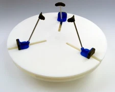 GIFFIN GRIP POTTERY TRIM TOOL W/SLIDERS, HANDS  AND ARMS CLOCKWISE model 10