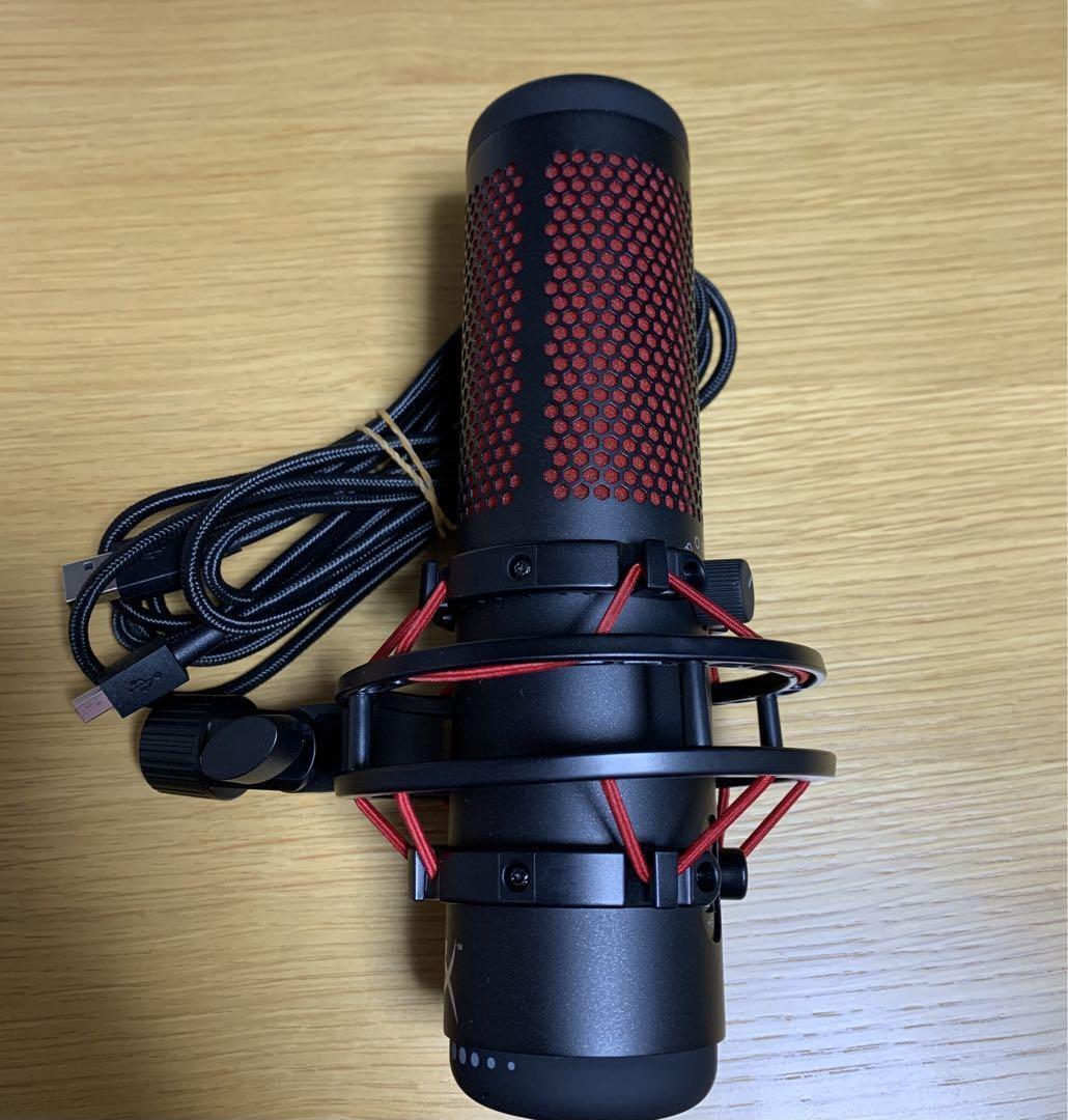 美品　キングストン HyperX QUADCAST HX-MICQC-BK Amazon.co.jp: HyperX QuadCast スタンドアロンマイク