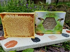 Summer Honeycomb 450-500grams / small frame, 2025 Harvest - Build 100% by bees
