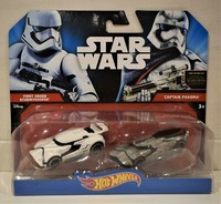 Hot Wheels Disney Star Wars Auto Sets Stormtrooper Capt. Phasma Bb-20.3Cm Poe