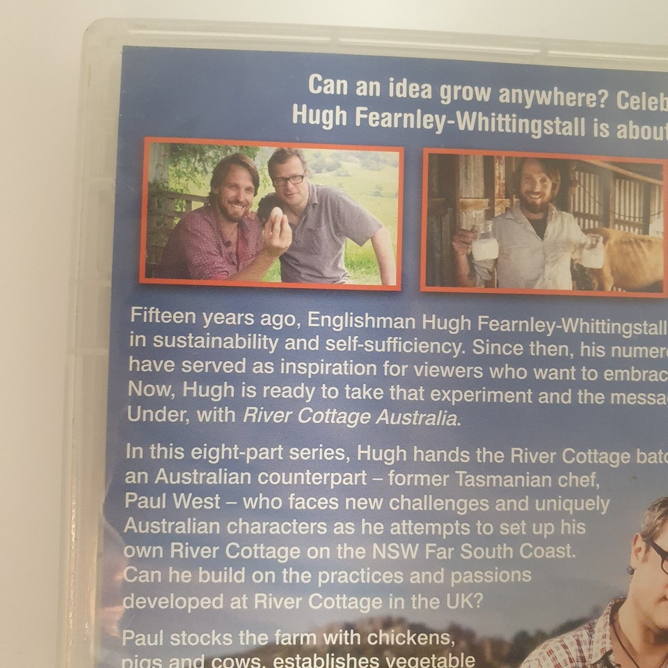 River Cottage Australia DVD 2 Disc Set Sustainability Selfsufficiency