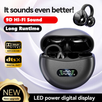 2025 Wireless Bluetooth 5.4 Earbuds Headphones For iPhone Samsung Galaxy Android