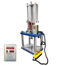 110V 8 Tons Pneumatic Punch Press Machine 17636Lbs with Controller 4 Columns