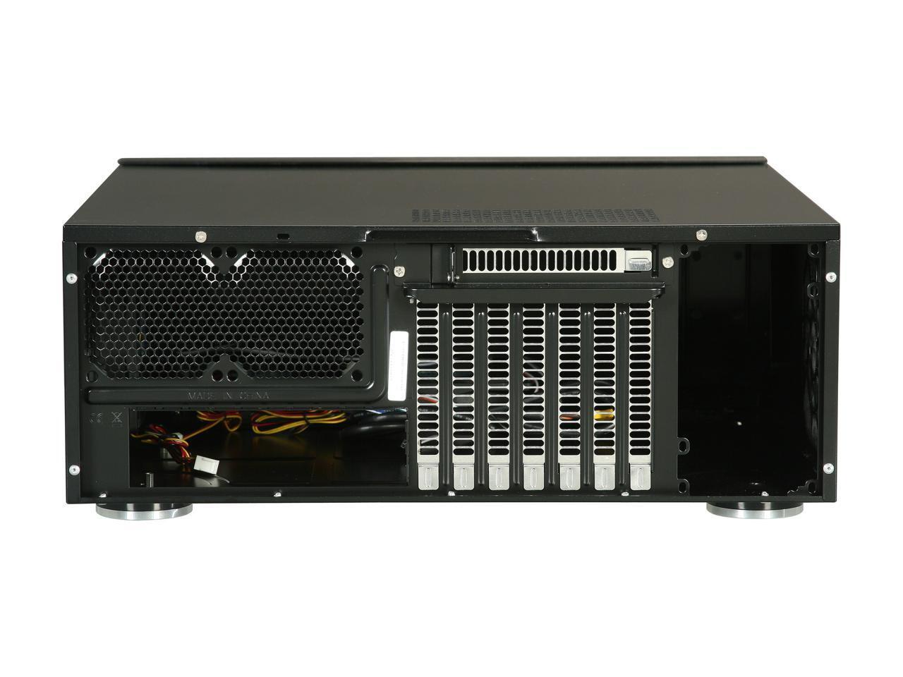 Медиацентр SST-GD07B ATX серии Grandia из черного алюминиястали SILVERSTONE H