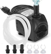 GROWNEER 550GPH Submersible Pump 30W Ultra Quiet Fountain Water Pump