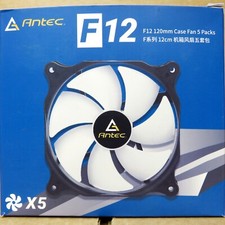 Antec F12 Series Fans 120mm ...Value Pack of 4 New-In-The-Box ...Black/White