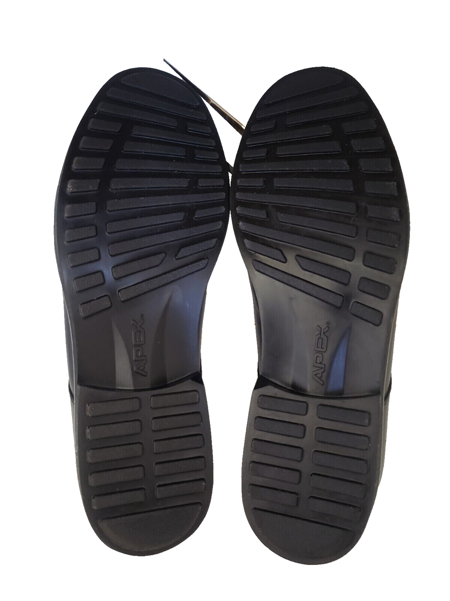 Apex Lexington Cap Toe LT600M Men Orthopedic Black Leather  display picture 3