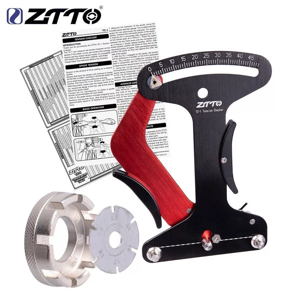 Bike wheel cheap spoke tension