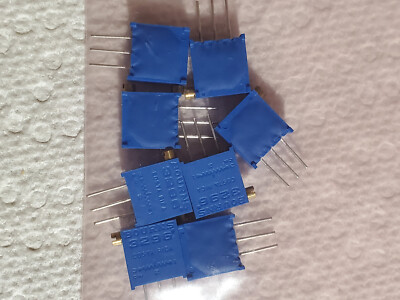 Bourns 3296X-1-204 Trimmed Cermet Resistors (3/8in SQ)