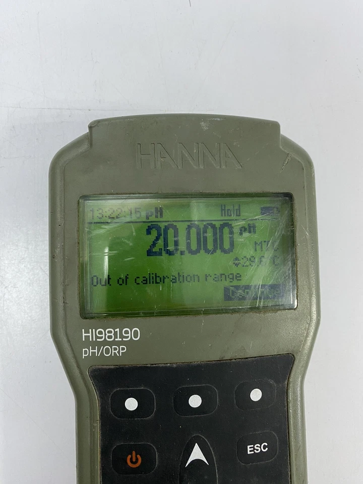 Medidor de PH/ORP Hanna Hi 98190 Foto 3 de 4