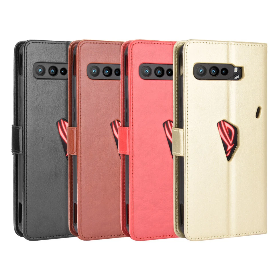 For ASUS ROG Phone 3 ZS661KS / 3 Shockproof Magnetic Flip Leather Wallet Cover - Image 2 of 4