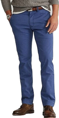 Polo Ralph Lauren Mens Stretch Classic Fit Chino Pants, Federal