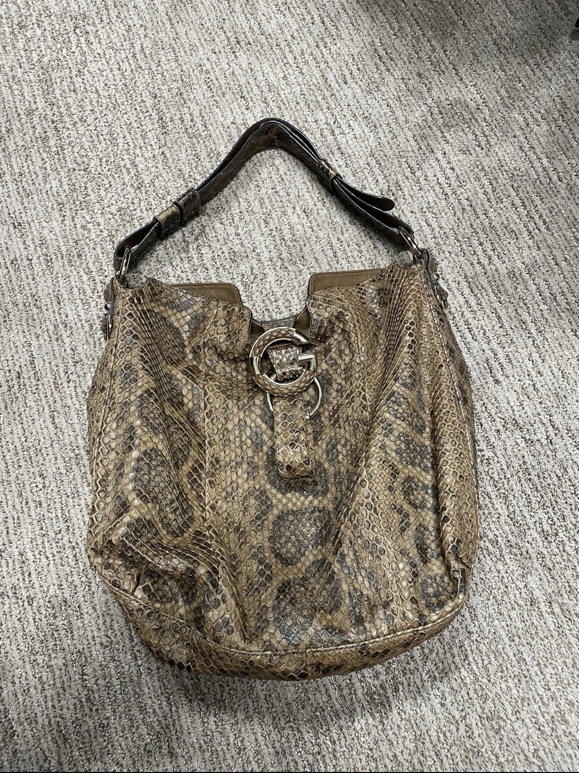 Gucci Python Purse - image 1