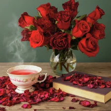 Real Rose Petals Red Organic Dried ~ Rosa Canina ~ 100% Premium Herbal USA