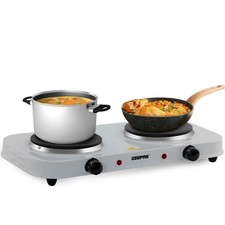 2000W Double Hot Plate Hot Electric Cooker Portable Table Top Kitchen Hob Stove