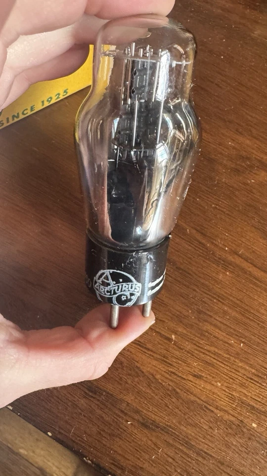 Arcturus 84 / 6Z4 ST BOTTLE GLOBE RECTIFIER Vacuum Tube - Image 3 of 4