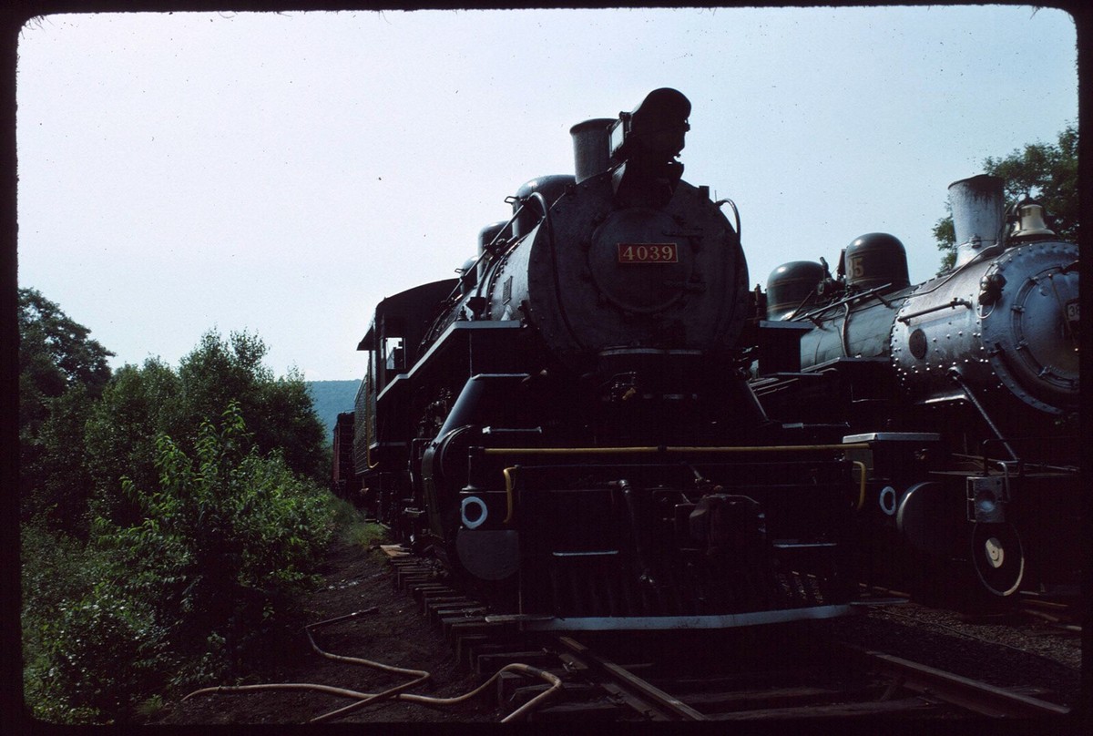 Original Rail Slide - Morris County Central 4039 Newfoundland NJ 7